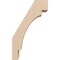 Ekena Millwork 3-inch W x 6-inch D x 10-inch H Merced Rough Cedar Woodgrain TimberThane Knee Brace, Primed BRCUR03X06X10MRCRCPR - alternate 2